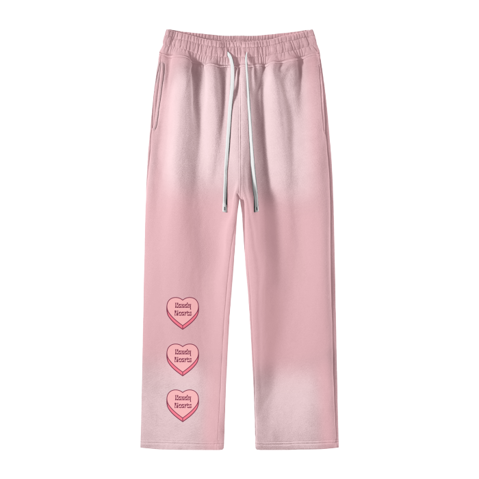 Kandy Hearts, streetwear, two-piece set, sweatpants, loungewear,MOQ1,Delivery days 5